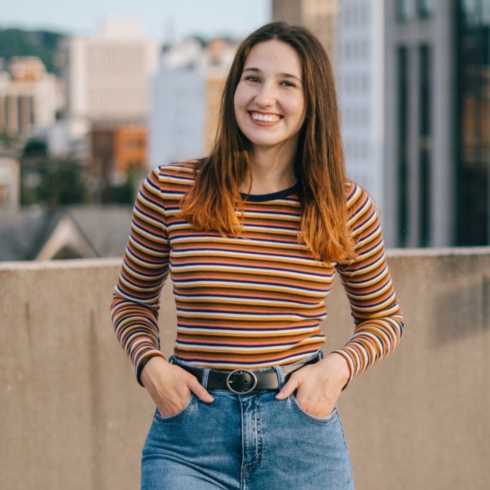 Striped long sleeve ringer